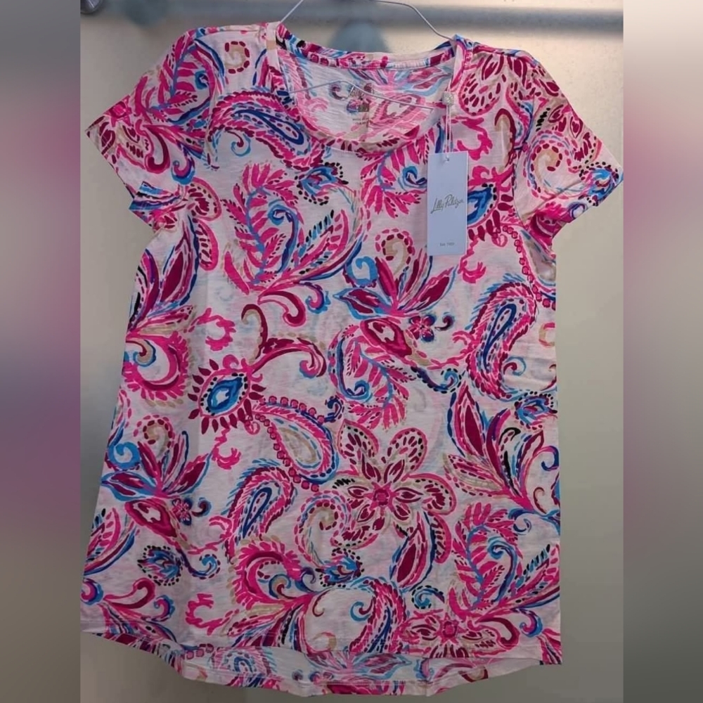 Lilly Pulitzer Women's Short Sleeve Etta Tee - NWT